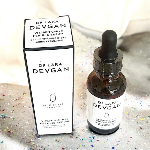 Dr. Lara Devgan Scientific Beauty Vitamin C+B+E Ferulic Serum 1oz NIB RV $145 - Picture 5 of 10